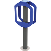 Supports pour bicyclettes Bike Stop, Acier, 2 bicyclettes NJ193 | Ottawa Fastener Supply