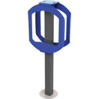Supports pour bicyclettes Bike Stop, Acier, 2 bicyclettes NJ195 | Ottawa Fastener Supply