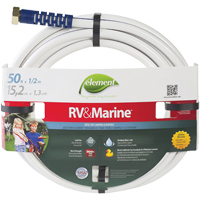 Element™ Marine & RV Water Hoses, PVC, 1/2" dia. x 50' NJ417 | Ottawa Fastener Supply