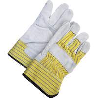 Gants d'ajusteur classiques, Taille unique, Paume en Cuir de vache refendu, Doublure en Molleton Ottawa Fastener Supply