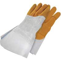 Gander Brand Reverse Grain TIG Welder Gloves, Grain Deerskin, Size 10 Ottawa Fastener Supply