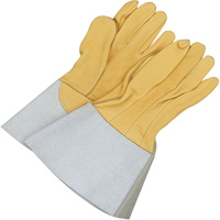 Gander Brand Reverse Grain TIG Welder Gloves, Grain Deerskin, Size 10 Ottawa Fastener Supply