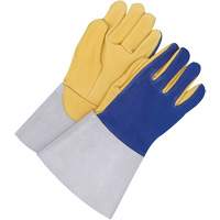 Gants pour soudeur TIG avec poignet de 5,5", Cuir fleur de daim, Taille 10 Ottawa Fastener Supply