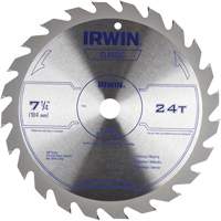 Classic Series Circular Saw Blade, 7-1/4", 24 Teeth, Wood Use NJE431 | Ottawa Fastener Supply