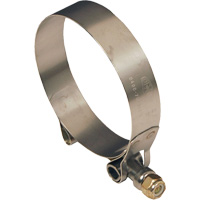 T-Bolt Clamp, Min Dia. 1.344", Max Dia. 1.562" Ottawa Fastener Supply