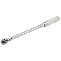 Heavy-Duty Micro-Adjustable Torque Wrench, Click, 3/8" Square Drive, 10 - 100 ft-lbs. Ottawa Fastener Supply