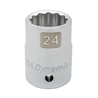 Metric Socket, 19 mm, 3/4" Drive, 12 Points Ottawa Fastener Supply