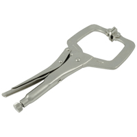 Locking Clamp Pliers with Swivel Pads, 6" Length, C-Clamp Ottawa Fastener Supply