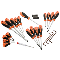 Screwdriver Set, 36 Pcs. Ottawa Fastener Supply
