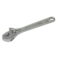 Adjustable Wrench, 12" L, 1-1/2" Max Width, Chrome NJH983 | Ottawa Fastener Supply
