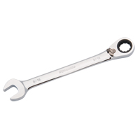 Reversible Combination Ratcheting Wrench, 12 Point, 3/8", Chrome Finish NJI090 | Ottawa Fastener Supply