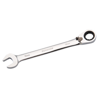 Reversible Combination Ratcheting Wrench, 12 Point, 8mm, Chrome Finish Ottawa Fastener Supply