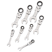 Stubby Wrench Set, Combination, 8 Pieces, Imperial NJI104 | Ottawa Fastener Supply