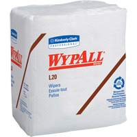 WypAll<sup>®</sup> L20 Single-Use Towels, All-Purpose, 12-1/2" L x 12" W NJJ030 | Ottawa Fastener Supply