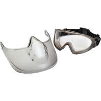 Capstone&reg; Shield Safety Goggles with Removable Faceshield, Clear Lens, Anti-Fog, Direct/Closed Vent Ottawa Fastener Supply