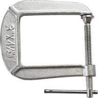 Light-Duty C-Clamp, 3" (76 mm) Capacity, 4-1/2" (114 mm) Throat Depth Ottawa Fastener Supply
