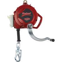 Rebel Self-Retracting Lifeline, 50', Galvanized Steel, Swivel Ottawa Fastener Supply