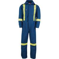 Dupont Nomex&reg; IIIA Deluxe Coveralls, Size 4X-Large, Royal Blue, 6 cal/cm² Ottawa Fastener Supply