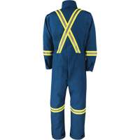 Dupont Nomex&reg; IIIA Deluxe Coveralls, Size 4X-Large, Royal Blue, 6 cal/cm² Ottawa Fastener Supply