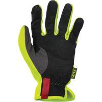 FastFit&reg; High-Visibility Work Gloves, Synthetic Palm, Size Medium/9 Ottawa Fastener Supply