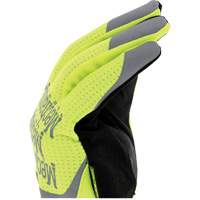 FastFit&reg; High-Visibility Work Gloves, Synthetic Palm, Size Medium/9 Ottawa Fastener Supply