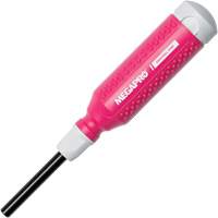 Original Pink 15-in-1 Multi-Bit Screwdriver, 8-37/50" L, Textured Handle Ottawa Fastener Supply