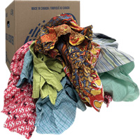 Chiffons d'essuyage, M&eacute;lange de couleurs, 10 lb Ottawa Fastener Supply