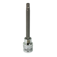 Long SAE Bit Socket, 7/32" x 3-5/8" L, 3/8" Drive Ottawa Fastener Supply
