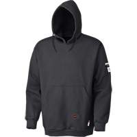 335 Flame-Resistant Pullover Hoodie, Men's, Large, Black, 22 cal/cm² Ottawa Fastener Supply
