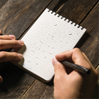 Pocket Top-Spiral Notebook, Soft Cover, Yellow, 100 Pages, 4" W x 6" L Ottawa Fastener Supply