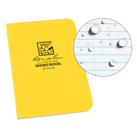 Memo Book, Soft Cover, Yellow, 112 Pages, 3-1/2" W x 5" L Ottawa Fastener Supply