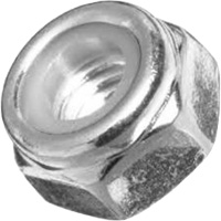 Nylock Nut, 3/8"-16 Dia., Zinc Plated, Coarse NKI150 | Ottawa Fastener Supply
