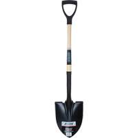 Round Point Shovel, Tempered Steel Blade, Hardwood, D-Grip Handle NN243 | Ottawa Fastener Supply