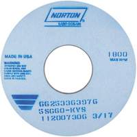 Tool Room Wheel, Type 01, Ceramic Alumina, 14" x 1" Ottawa Fastener Supply