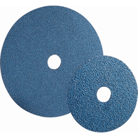 BlueFire&reg; F826P Fibre Discs, Zirconia Alumina, 24, 7" Dia x 7/8" Arbor Ottawa Fastener Supply