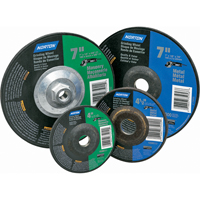 Gemini&reg; Depressed Centre Grinding Wheels, 4" x 1/4", 5/8" Arbor, Aluminum Oxide, Type 27 Ottawa Fastener Supply