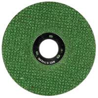 Meule flexible Green Corps, 4-1/2" x 1/8", Arbre 7/8", C&eacute;ramique, Type 27 Ottawa Fastener Supply
