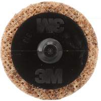 Disque de conditionnement de surface Roloc Scotch-Brite, 1-1/2" dia., Grain Cors&eacute;, Oxyde d'aluminium Ottawa Fastener Supply