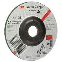 Meule flexible Green Corps, 5" x 1/4", Arbre 7/8", C&eacute;ramique, Type 1 Ottawa Fastener Supply