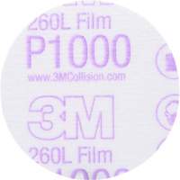 Gold Hookit Disc, 3" Dia., P1000 Grit, Aluminum Oxide, C-Weight Ottawa Fastener Supply