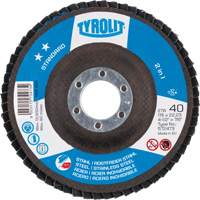 Standard 2 In 1 Flap Disc Wheel, 5" x 7/8", Type 29, 40 Grit, Zirconium Ottawa Fastener Supply