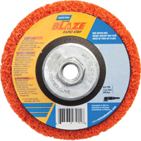 Blaze Rapid Strip Non-Woven Depressed Center Disc - 4-1/2", 4-1/2" Dia., Coarse Grit Ottawa Fastener Supply