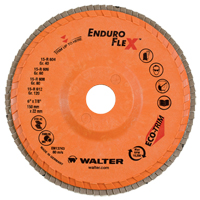 Enduro-Flex Flap Wheels, 6" x 7/8", Type 27, 40 Grit, Zirconium Ottawa Fastener Supply