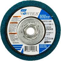 Vortex Rapid Blend Non-Woven Depressed Center Abrasive Disc, 4-1/2" Dia., 100-120 Grit, Aluminum Oxide Ottawa Fastener Supply