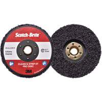 Disque  Clean and Strip  XT Pro Scotch-Brite, 4-1/2" dia., Grain Extra grossier, Carbure de silicium Ottawa Fastener Supply