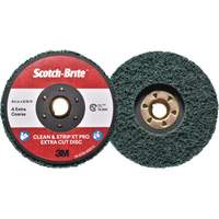 Disque extra coupe  Clean and Strip  XT Pro Scotch-Brite, 4-1/2" dia., Grain Extra grossier, Oxyde d'aluminium Ottawa Fastener Supply