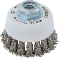 AllSteel Wire Brush, 3" Dia. x 5/8"-11 Arbor Ottawa Fastener Supply