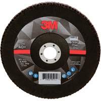 Disque &agrave; lamelles &agrave; changement rapide 769F, 7" x 7/8", Type 29, Grain 40+, Oxyde d'aluminium/C&eacute;ramique Ottawa Fastener Supply
