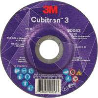 Cubitron 3 Cut-Off Wheel, 4-1/2" x 0.04", 7/8" Arbor, Type T27, Ceramic, 13300 RPM Ottawa Fastener Supply