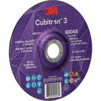 Cubitron 3 Cut-Off Wheel, 6" x 0.045", 7/8" Arbor, Type T27, Ceramic, 10200 RPM Ottawa Fastener Supply